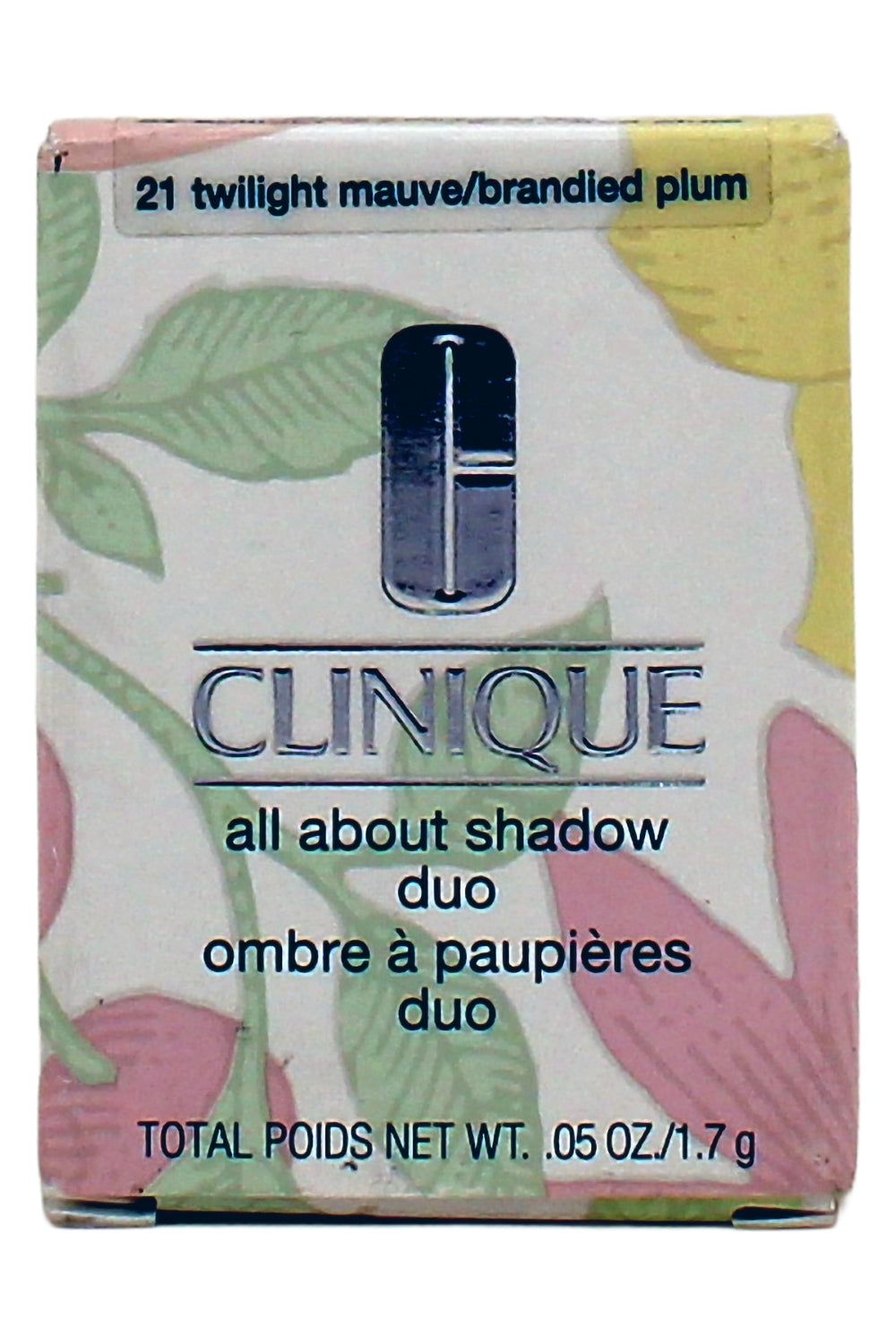 Clinique All About Shadow Duo Eye Shadow - Twilight Mauve/Brandied, 0.05 Ounce