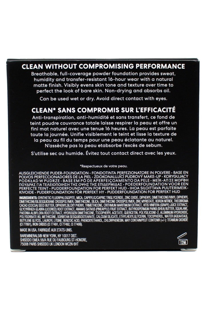 bareMinerals Barepro 16HR Skin-Perfecting Powder Foundation Light 25 Cool 0.3 Oz