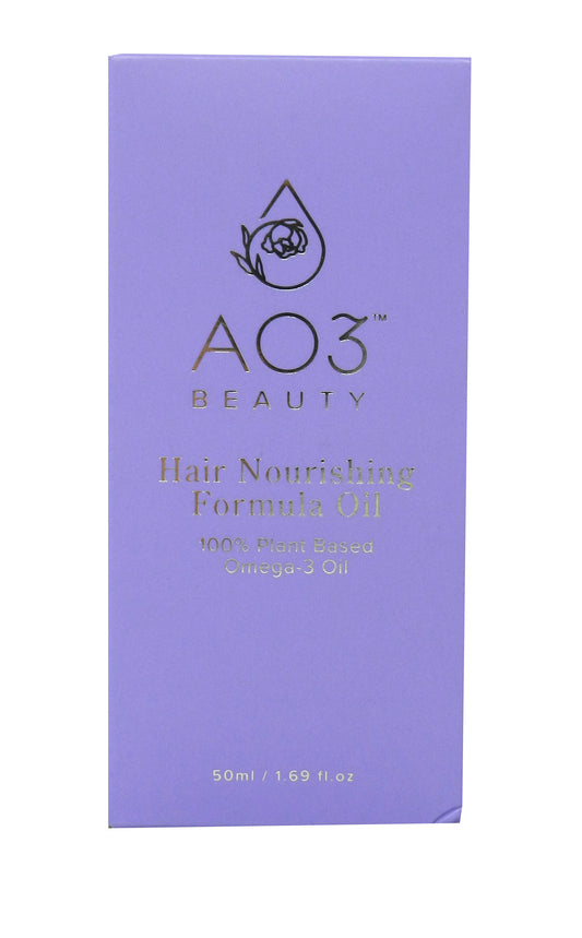 AO3 Beauty Hair Nourishing Formula Oil 100% Plant Based 1.69 Ounces