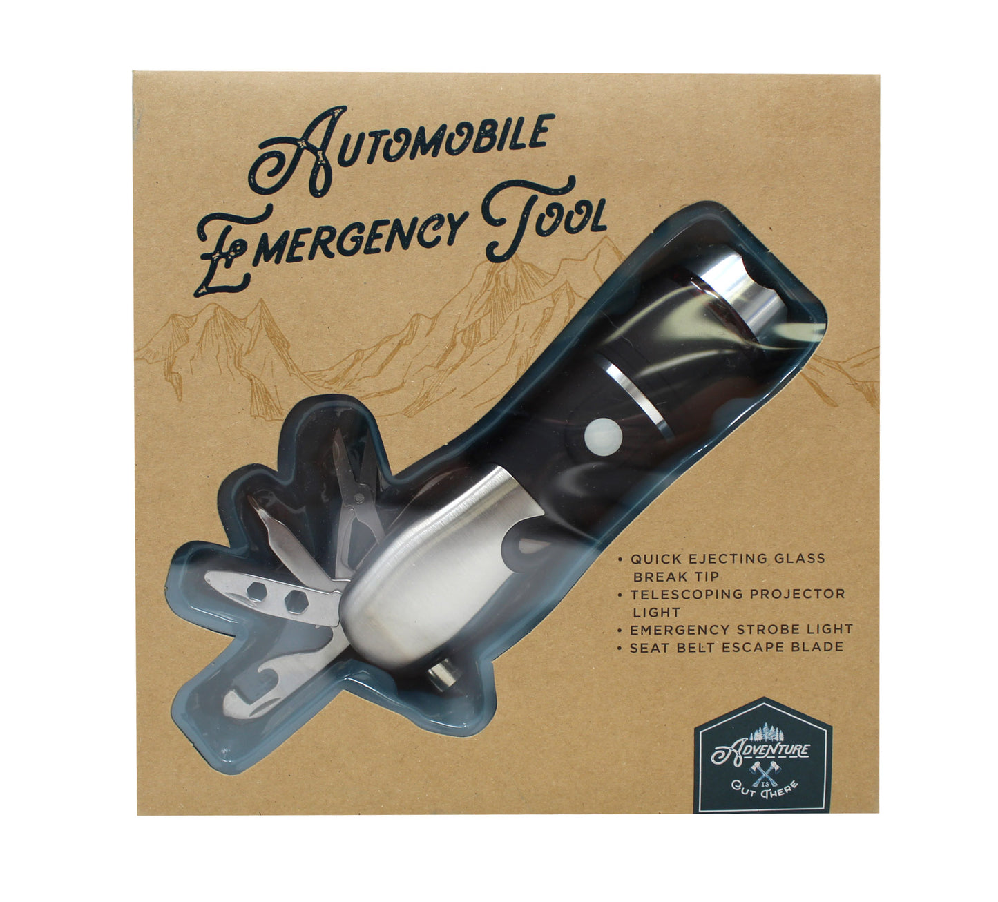 Adventure Is Out There Automobile Emergency Tool