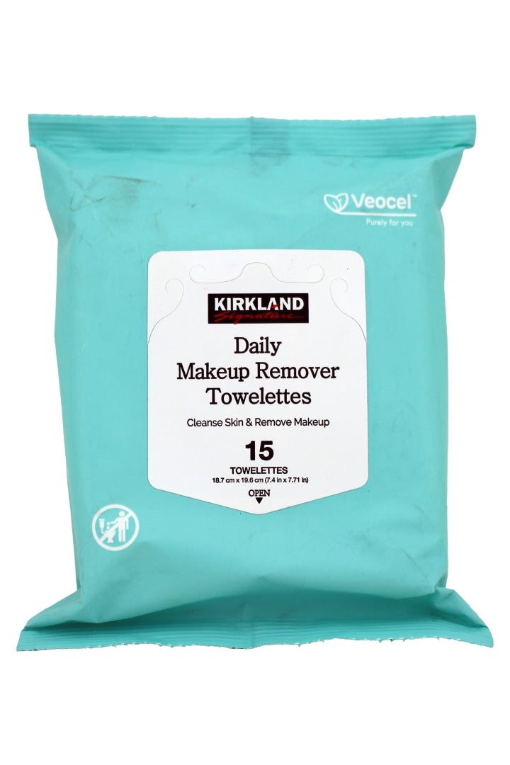 Kirkland Signature Daily Makeup Remover Towelettes 15 Towelettes