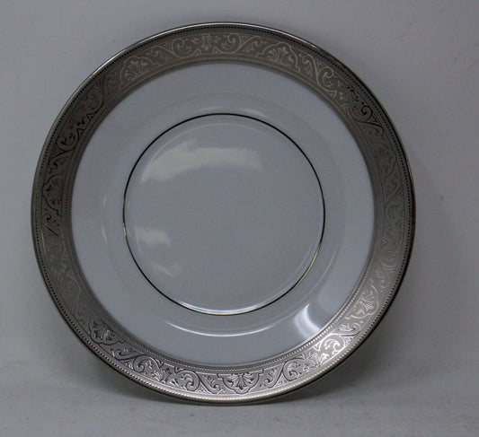 Philippe Deshoulieres Trianon Platinum Royal tea Saucer 1 Count
