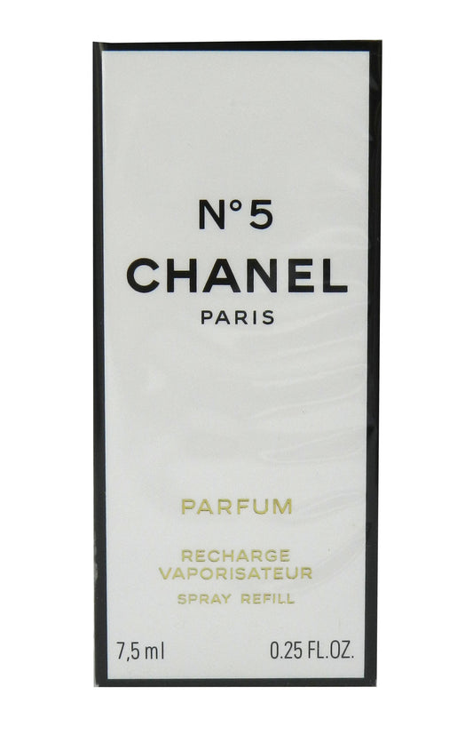 Chanel No 5 Parfum Recharge Vaporisateur Refill 0.25 Ounces