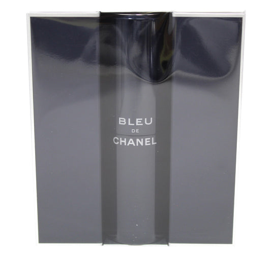 Chanel Bleu De Chanel Eau De Toilette Travel Spray Set 3 x 0.7 Ounce