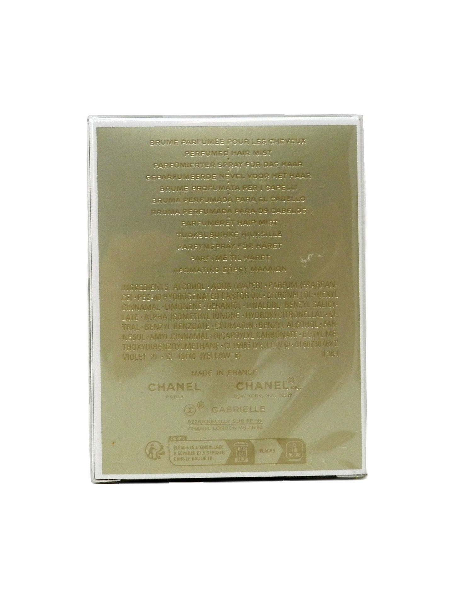 Chanel Gabrielle Hair Mist 1.35 Ounce