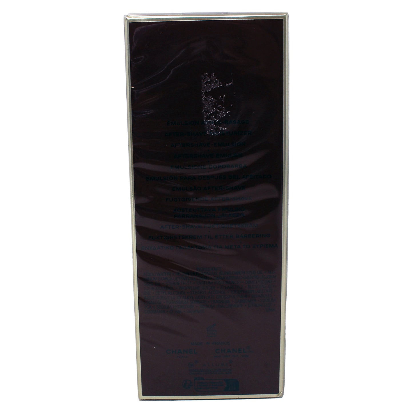 Chanel Allure Homme After Shave Moisturizer 3.4 Ounces