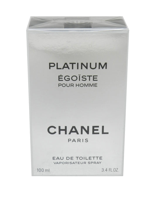 Chanel Platinum Egoiste Pour Homme Eau De Toilette 3.4 Ounces