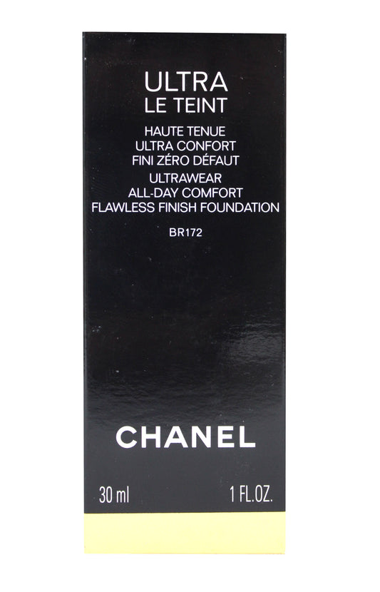 Chanel Ultra Le Teint Ultrawear All-Day Flawless Finish Foundation BR172 1 Ounce