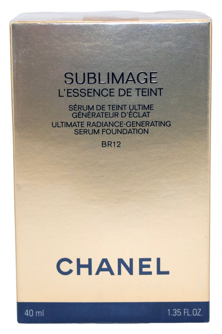 Chanel Sublimage L'Essence De Teint Ultimate Radiance Generating Serum Foundation BR12 1.35 Ounce