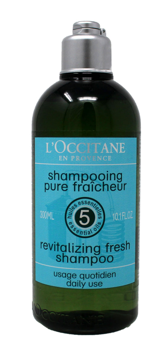 L'Occitane Revitalizing Fresh Shampoo for Daily Use 10.1 Ounce