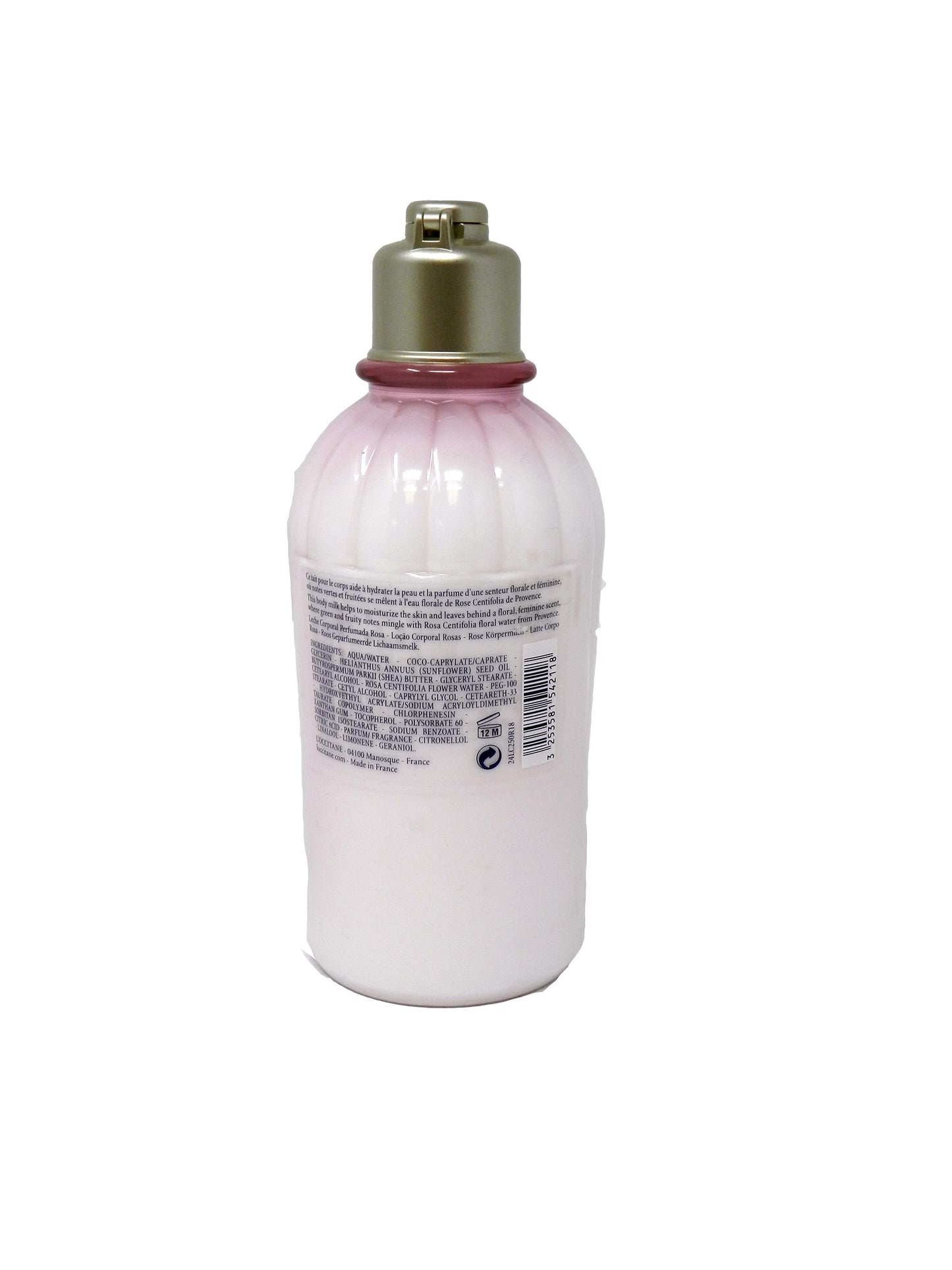 L'Occitane Perfumed Rose Body Lotion 8.4 Ounces