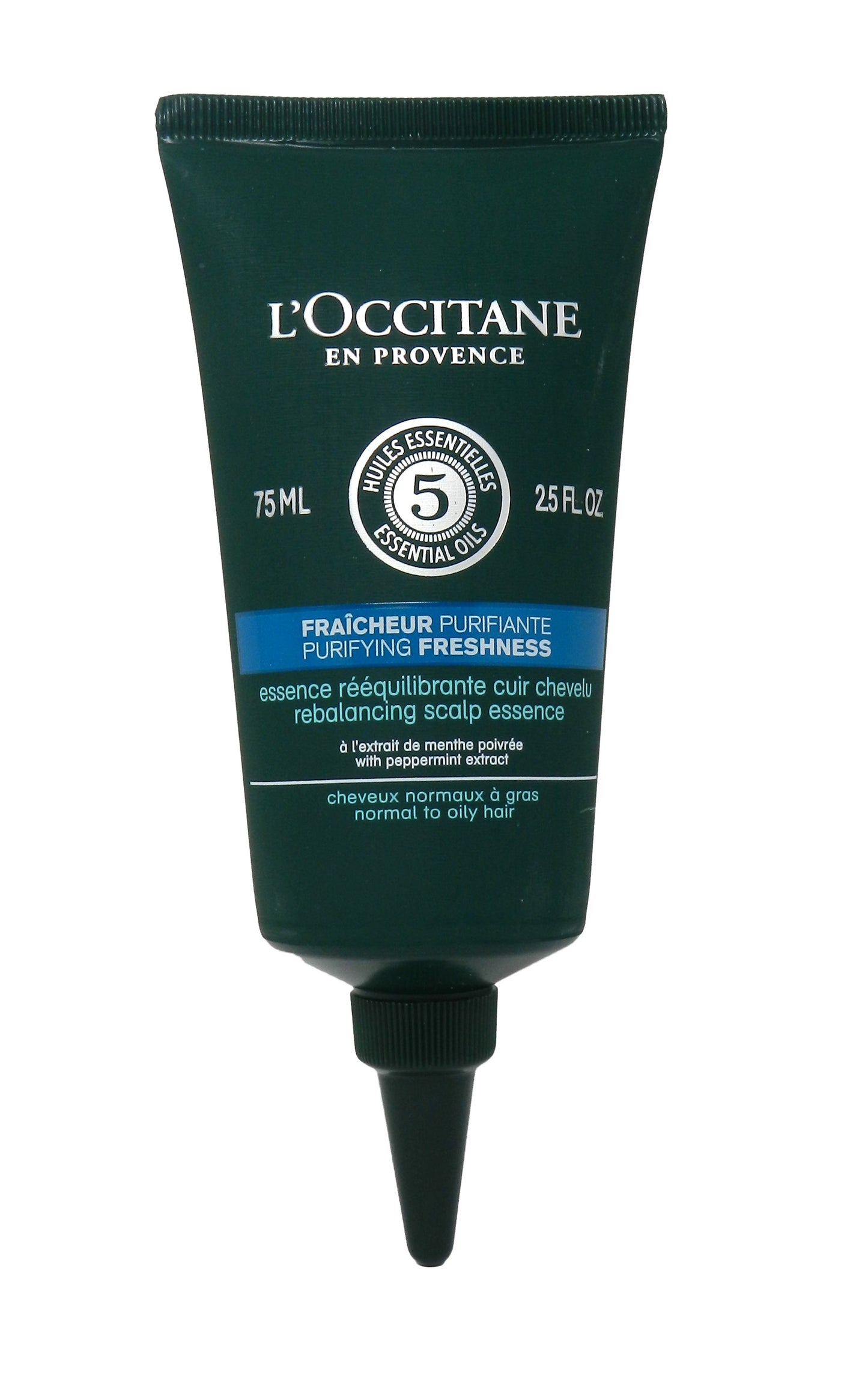 L'Occitane Purifying Freshness Rebalancing Scalp Essence 2.5 Ounces