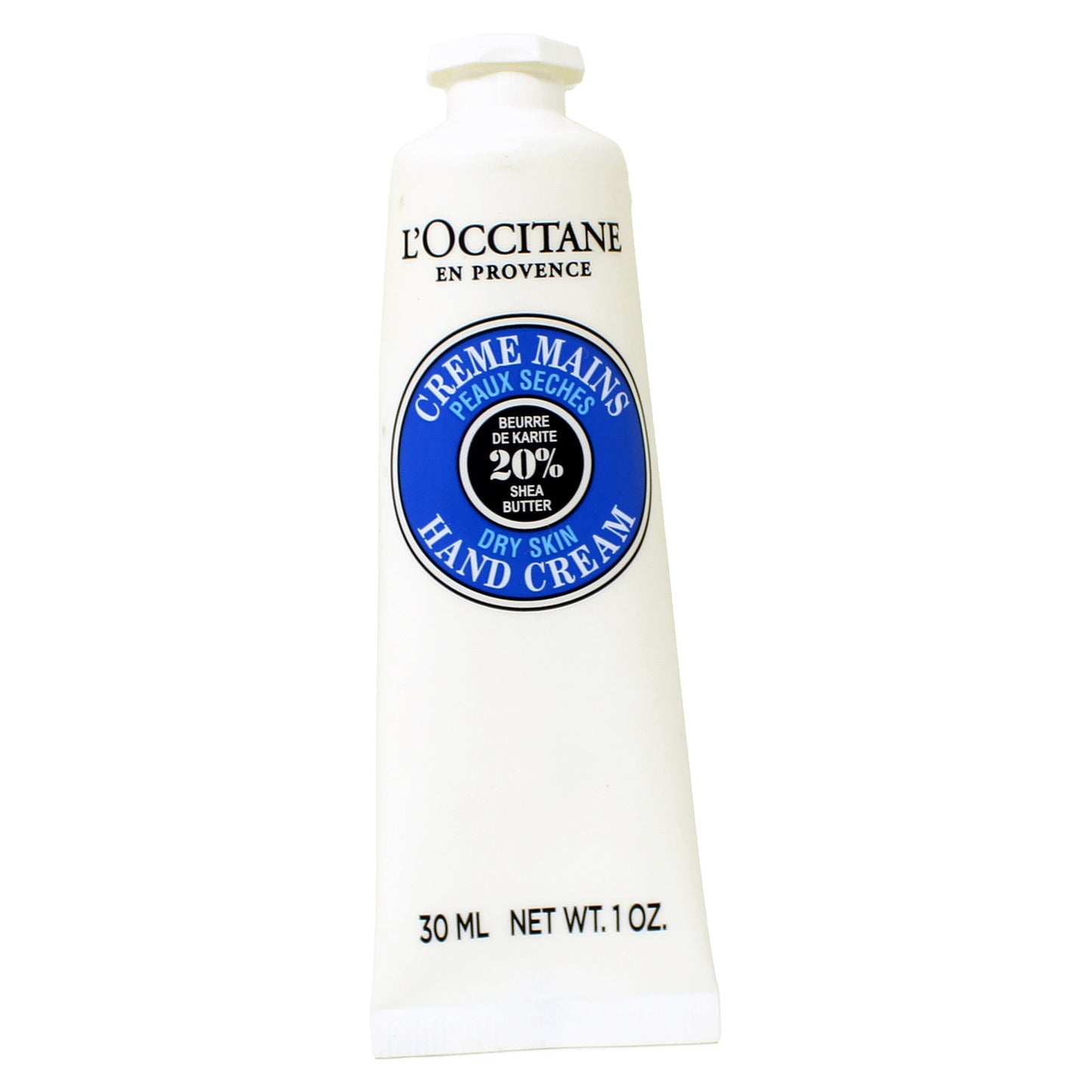 L'Occitane Shea Butter Hand Cream For Dry Skin with 20% Organic Shea Butter 1 Fl Ounce