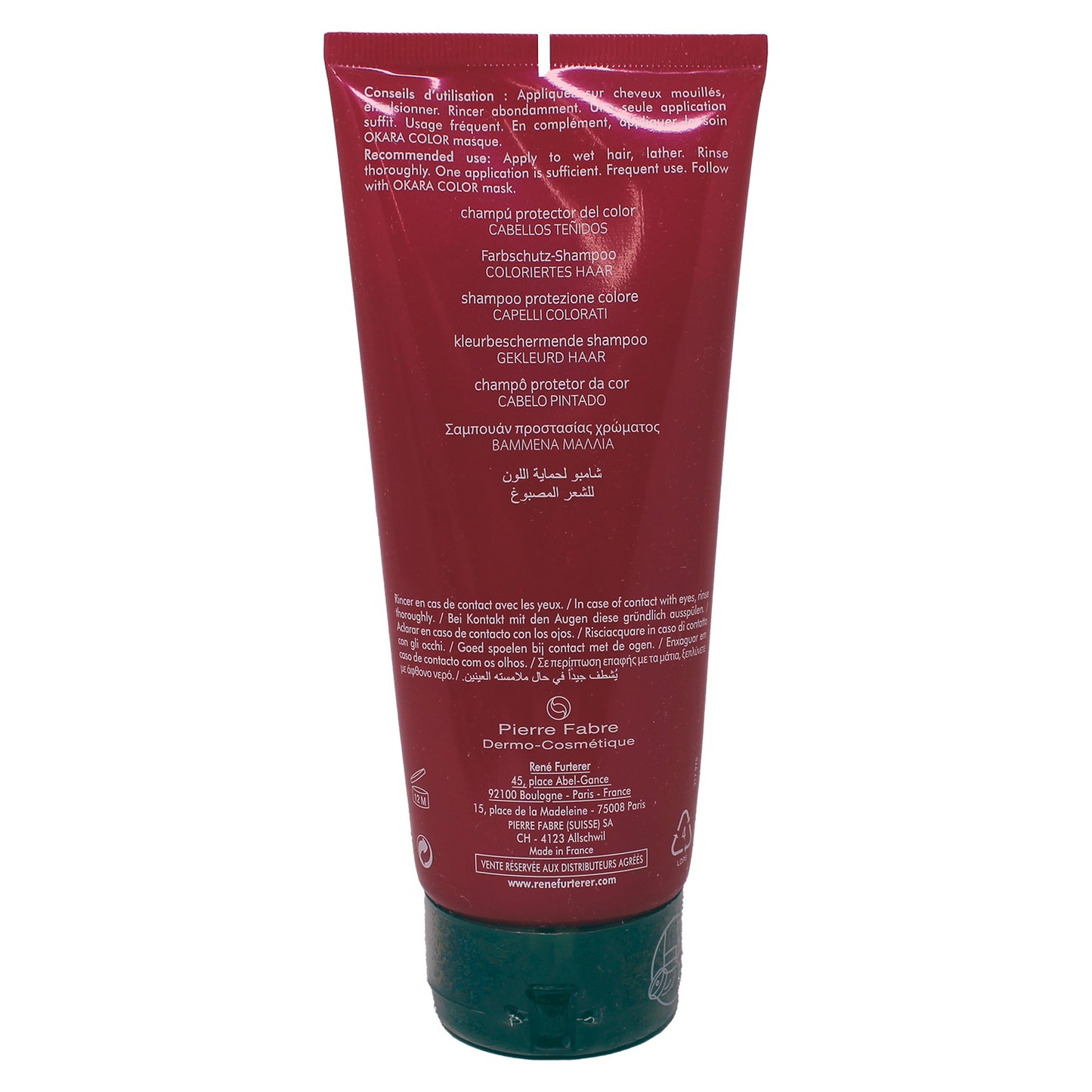 Rene Furterer Okara Color Radiance Ritual Color Protection Shampoo 6.70 Fluid Ounces