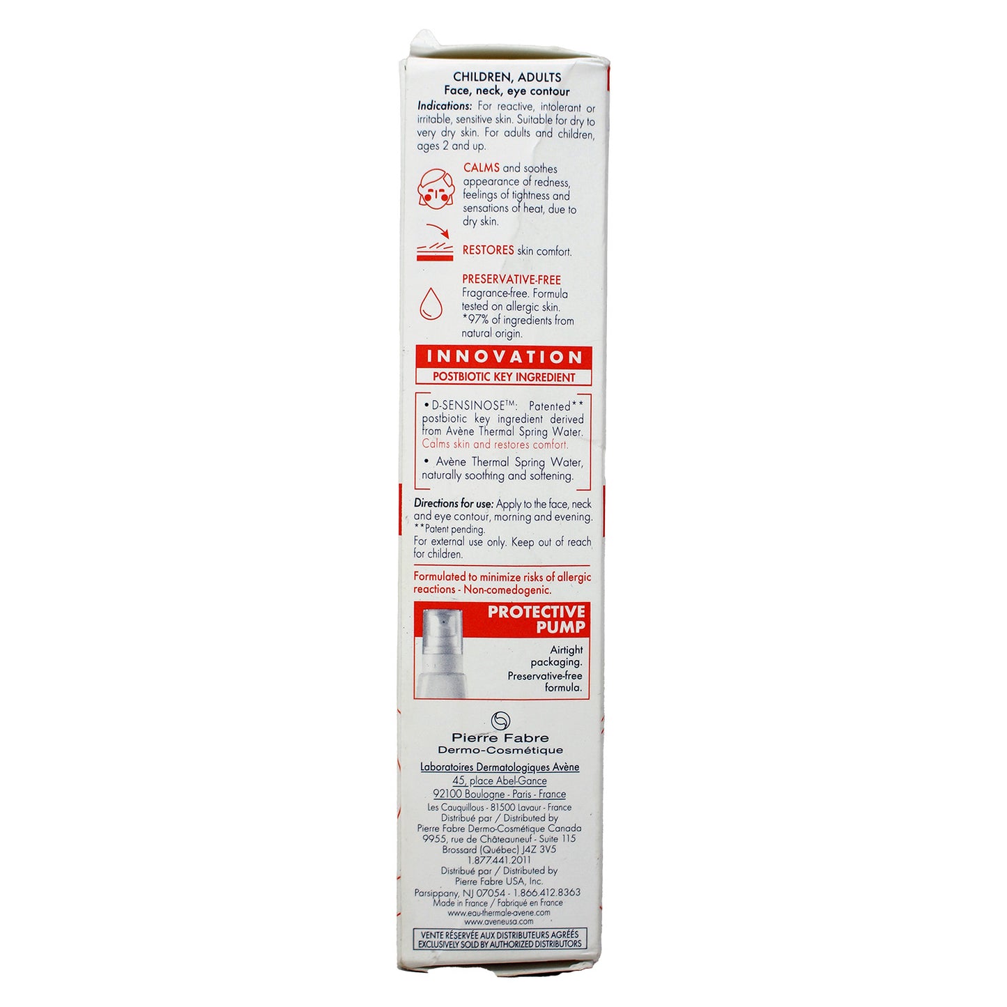 Avene Tolerance Control Soothing Skin Recovery Balm 1.3 fl.oz.