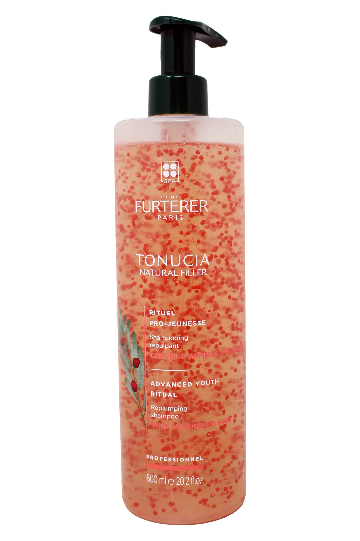 Rene Furterer Tonucia Natural Filler Advanced Replumping Shampoo 20.2 Ounces