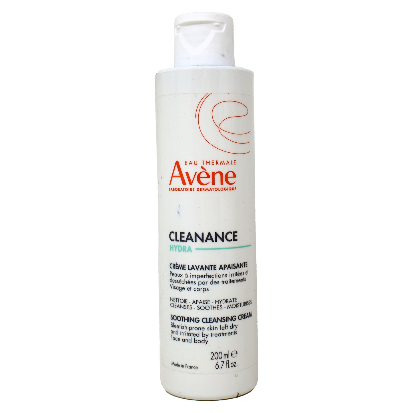 Avene Cleanance HYDRA Soothing Cleansing Cream 6.7 oz.