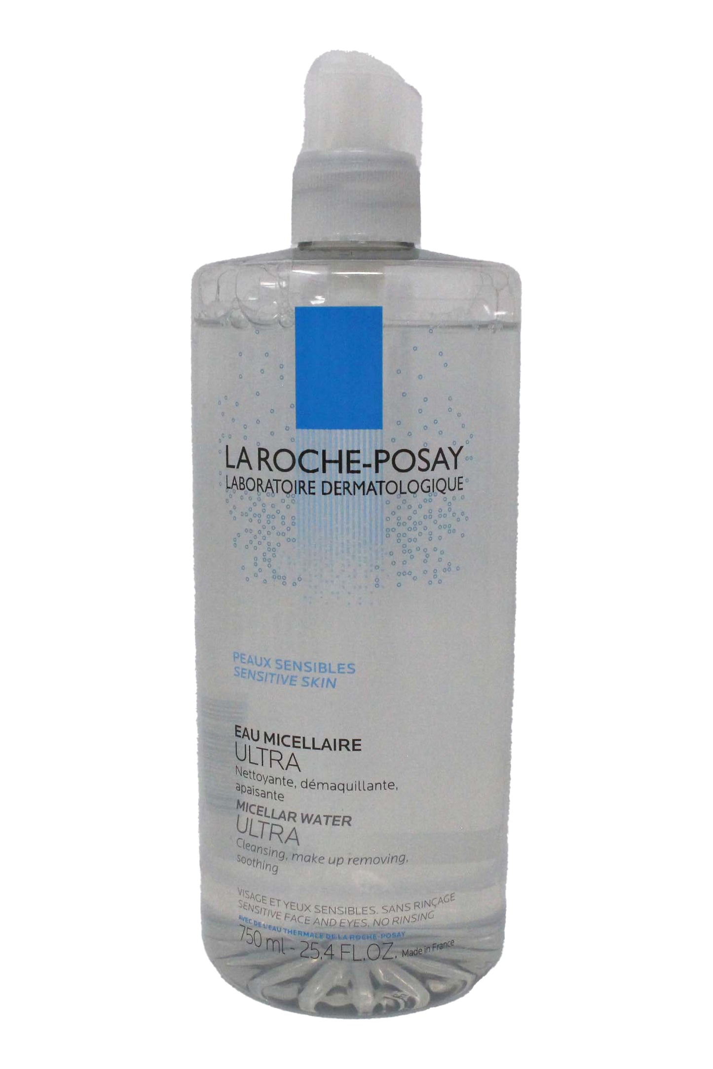 La Roche Posay Micellar Cleansing Water Facial Cleanser and Makeup Remover 25.4 Ounce