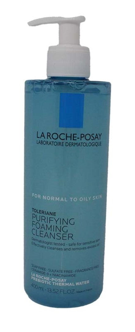 La Roche Posay Toleriane Purifying Foaming Facial Cleanser 13.52 Ounce