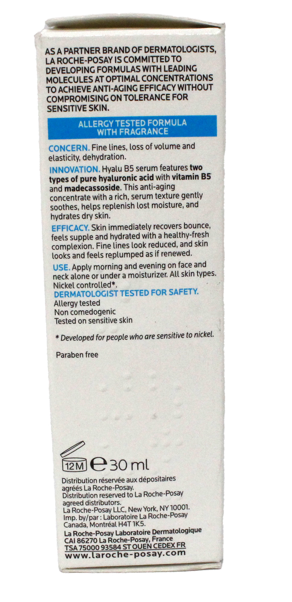 La Roche Posay Hyalu B5 Serum 1 Ounce