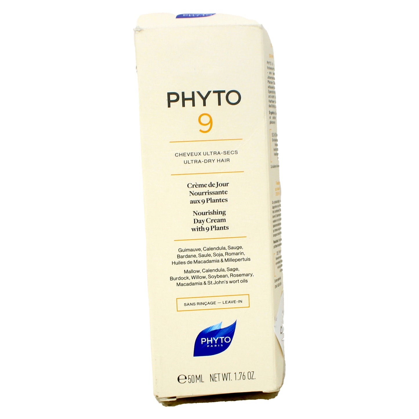 PHYTO 9 Nourishing Day Cream with 9 Plants,For Ultra Dry Hair 1.7 oz