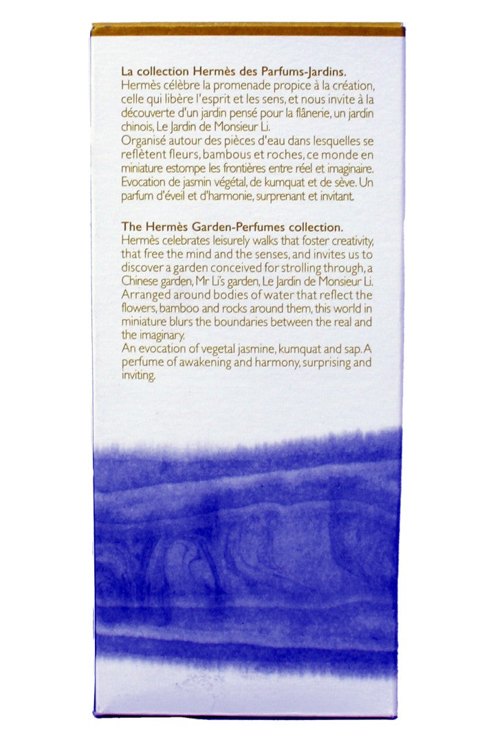 Hermes, Le Jardin de Monsieur Li, Eau De Toilette, For Women, 100 ml