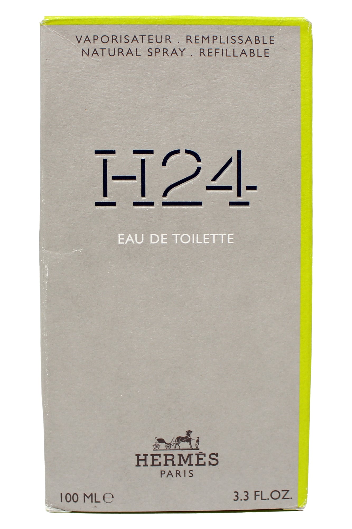 Hermes H24 Eau De Toilette Refillable Spray 3.3 Fl Ounce