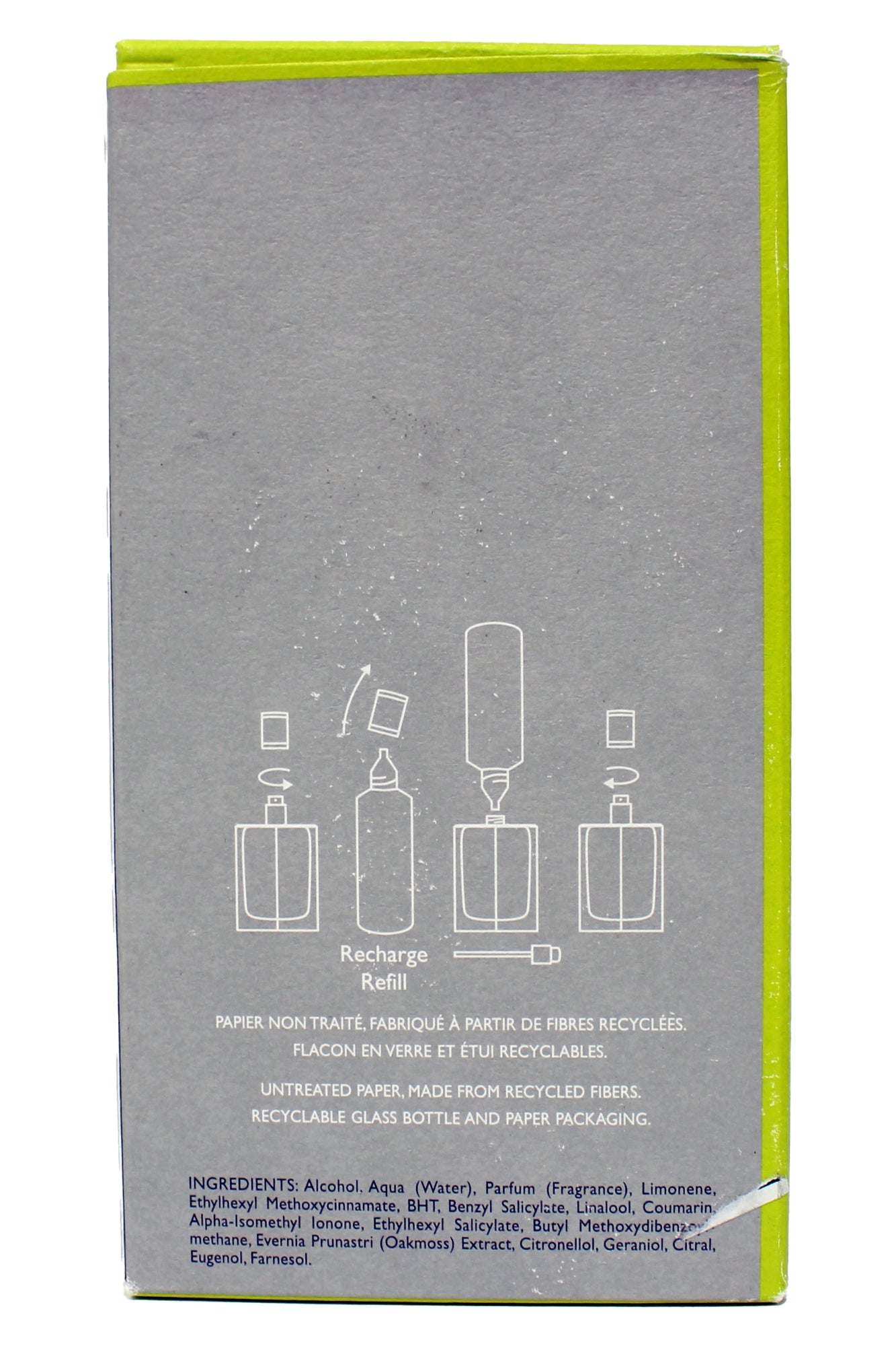 Hermes H24 Eau De Toilette Refillable Spray 3.3 Fl Ounce