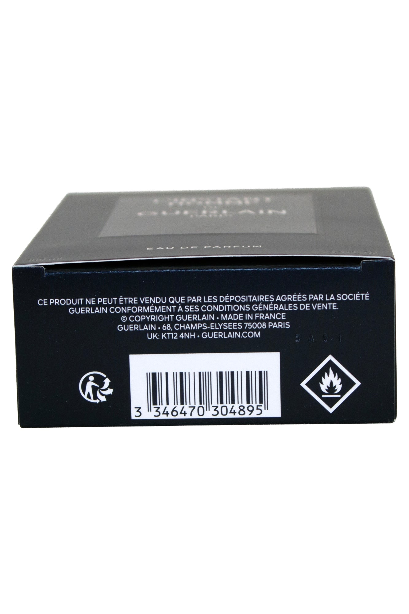Guerlain Paris L'Instant Homme Eau De Parfum 3.3 Fl Ounce