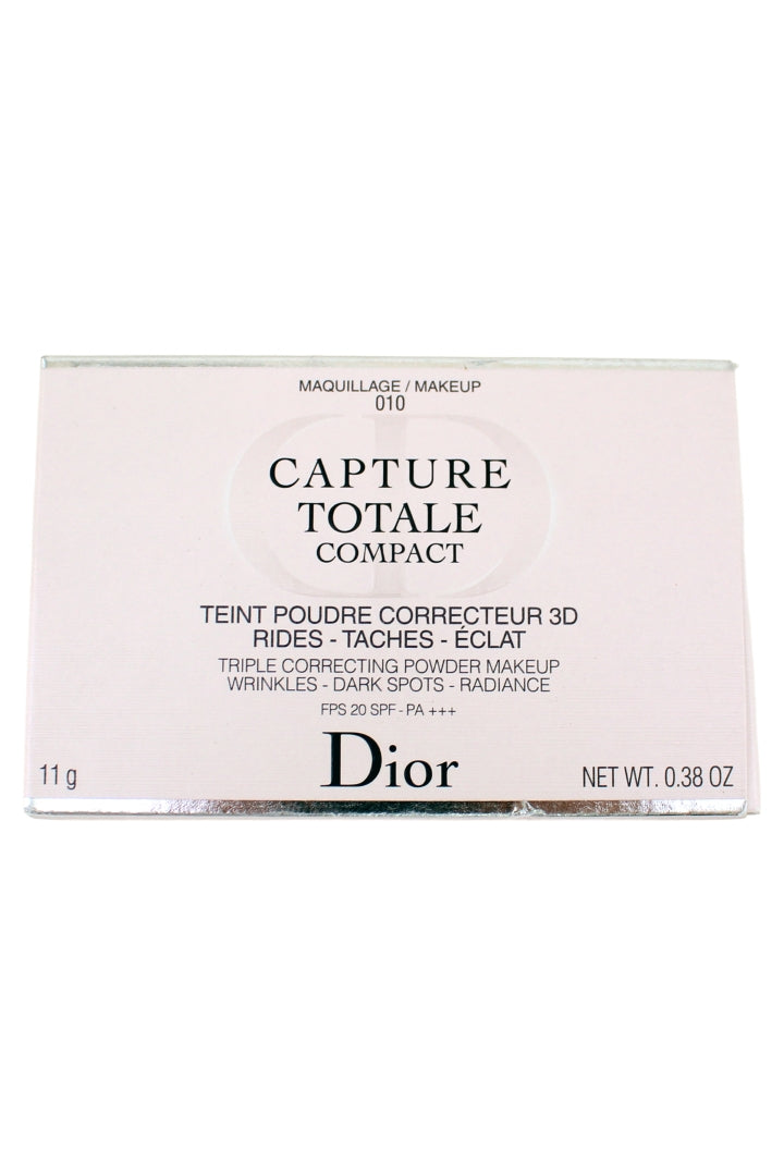 Christian Dior Capture Totale Compact Triple Correcting Powder Makeup 010 Ivory 0.38 Ounce