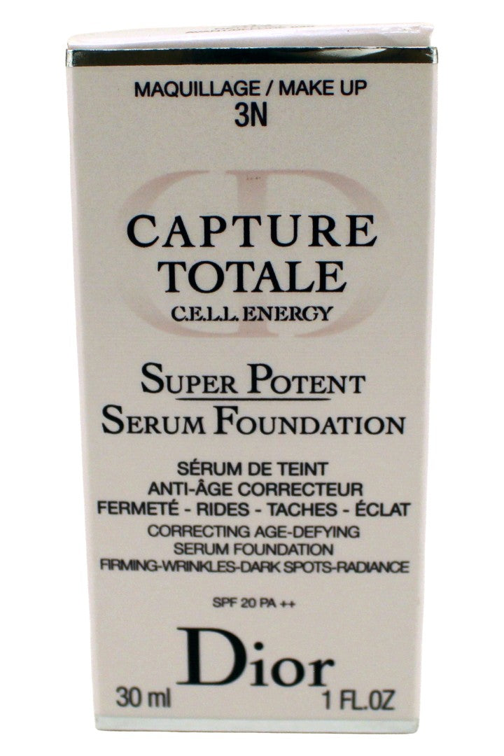 Dior Capture Totale Cell Energy Super Potent Serum Foundation 3N Neutral 1 Ounce