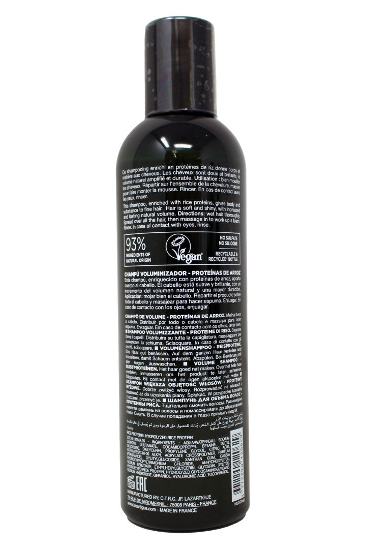 Lazartigue Volumize Shampoo For Fine/Flat Hair 8.5 Ounces