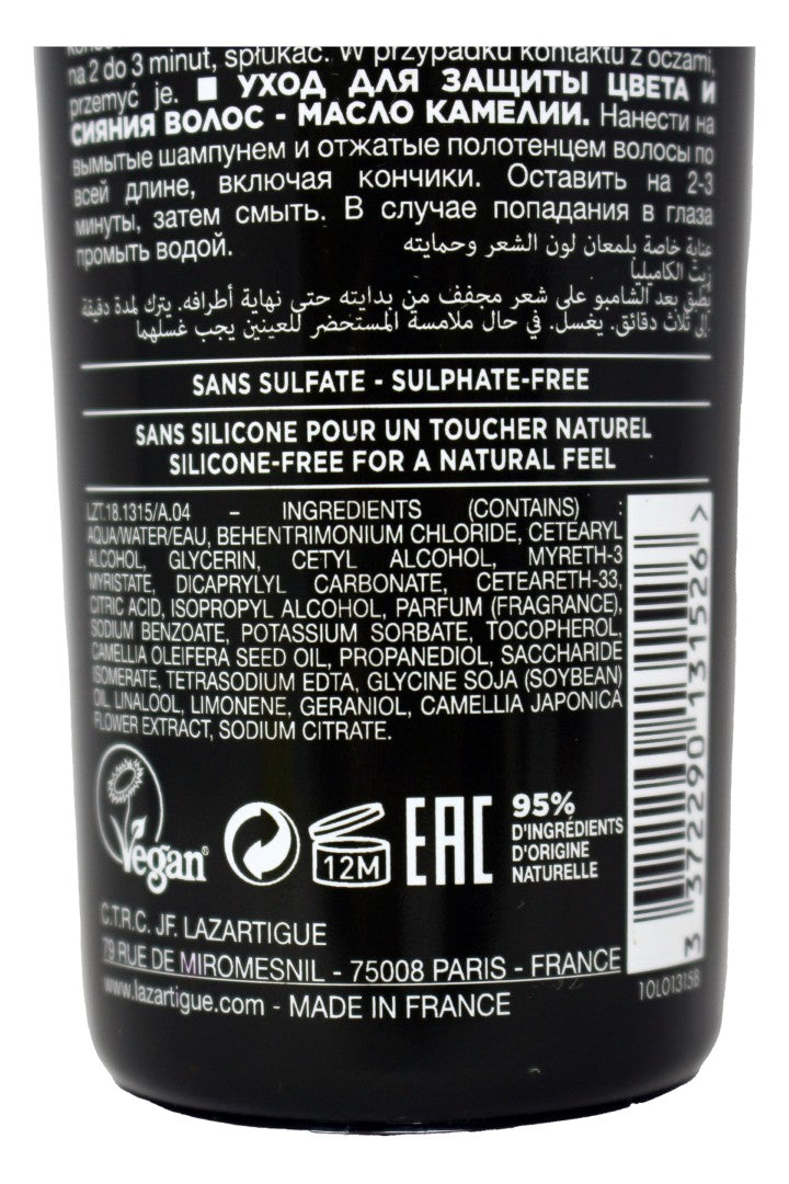 Lazartigue Colour Protect Radiance Conditioner For Colored Hair 5.1 Ounces