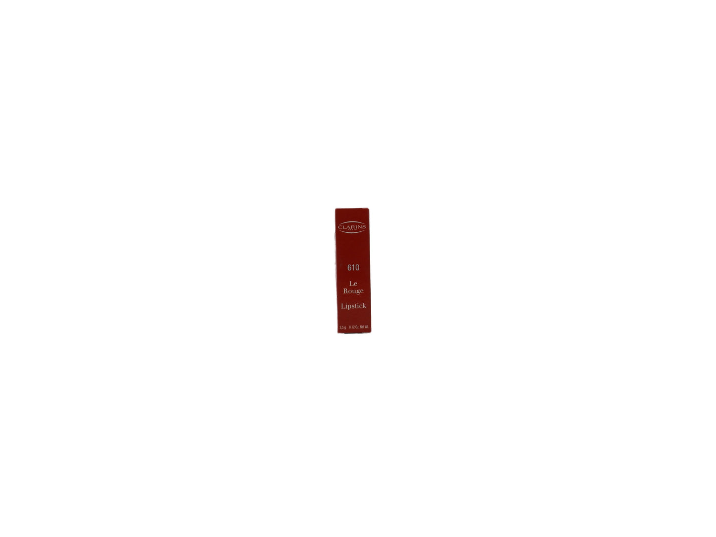Clarins Le Rouge Lipstick 610 Sensation 0.12 Ounces