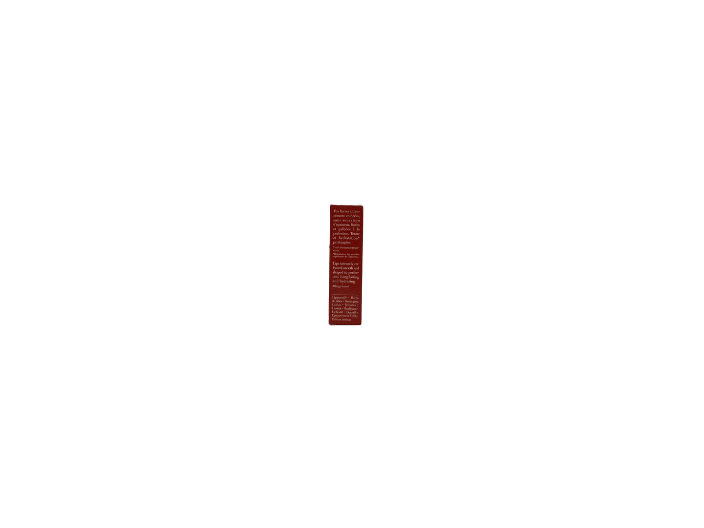 Clarins Le Rouge Lipstick 610 Sensation 0.12 Ounces