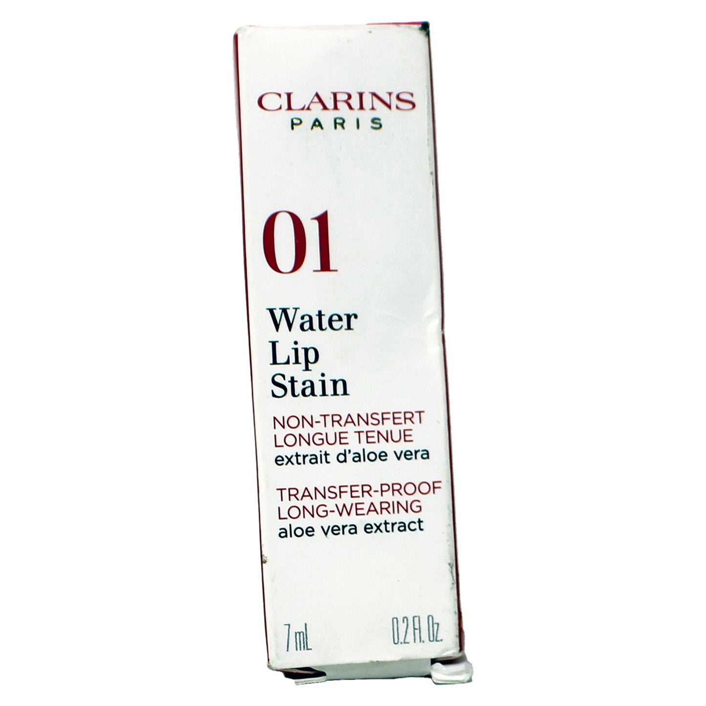 Clarins Matte Moisturizing Lip Stain with Aloe - Long-Wearing and Transfer-Proof
