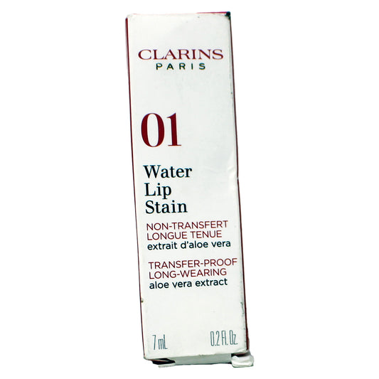 Clarins Matte Moisturizing Lip Stain with Aloe - Long-Wearing and Transfer-Proof