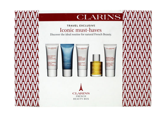 Clarins 5 Piece French Beauty Box