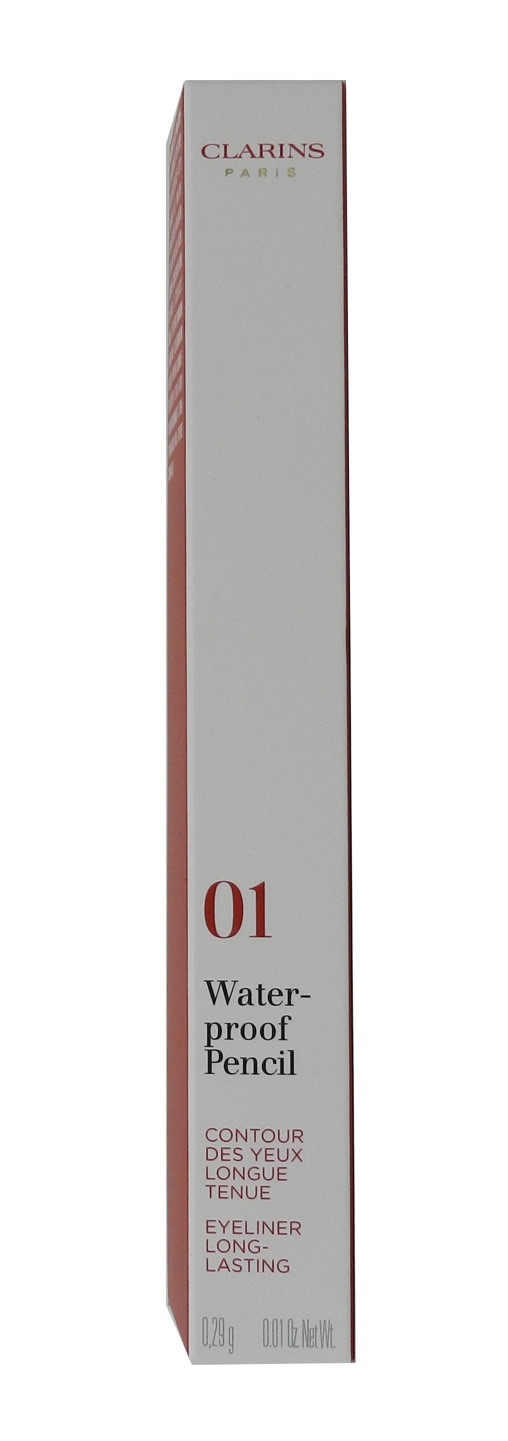 Clarins Waterproof Pencil Eyeliner 01 Black Tulip 0.01 Ounces
