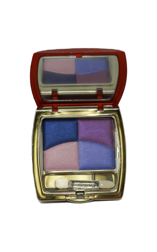 Clarins Colour Quartet Eyeshadow 03 Blue Shimmers 0.28 Ounces