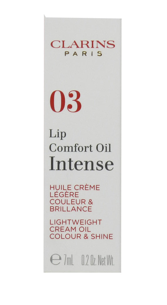 Clarins, Lip Confort, Lip Oil, 03, Intense Raspberry, 7 ml