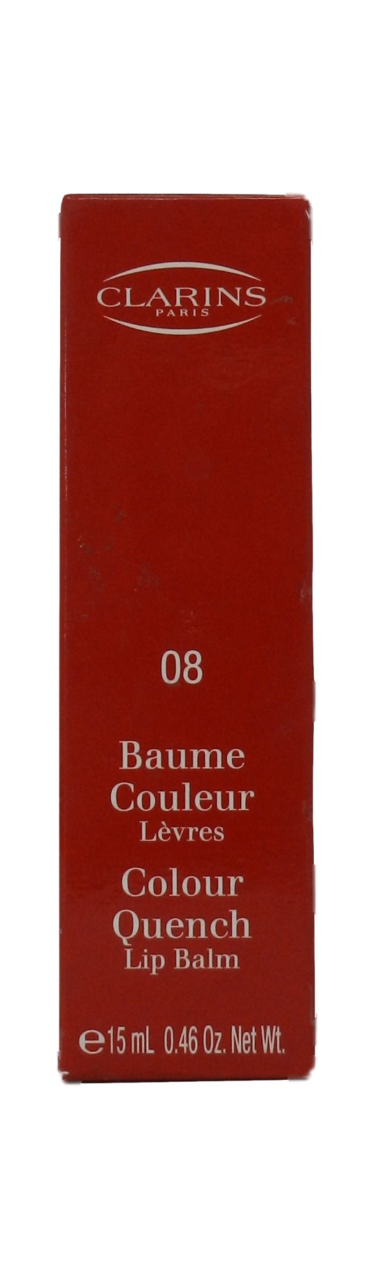 Clarins Color Quench Lip Balm 08 Mandarin 0.46 Ounces