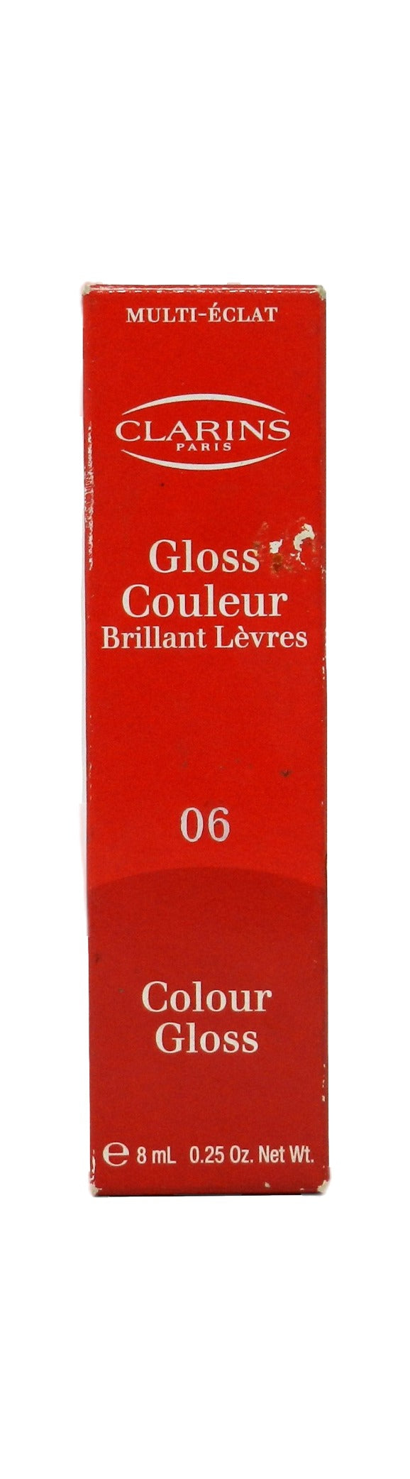 Clarins Brillant Colour Lip Gloss 06 Ruby 0.25 Ounces