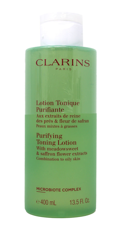 Clarins Purifying Toning Lotion For Combination & Oily Skin 13.5 Ounces