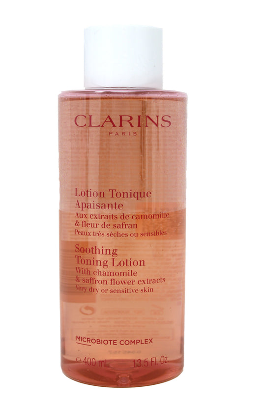 Clarins Soothing Toning Lotion With Chamomile & Saffron Flower Extracts 13.5 Oz