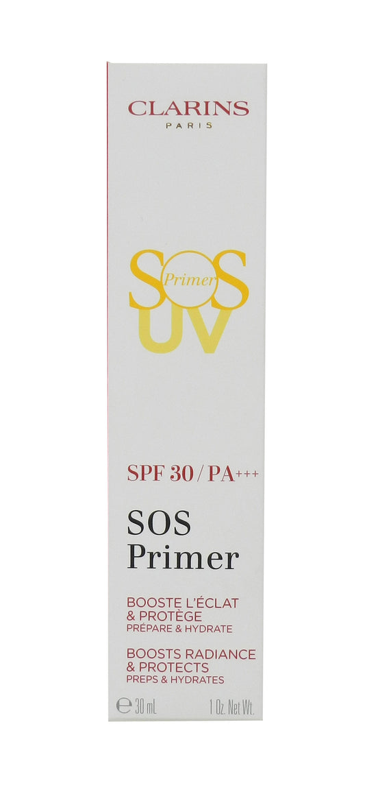 Clarins SOS Primer UV SPF 30 Preps & Hydrates 1 Ounce