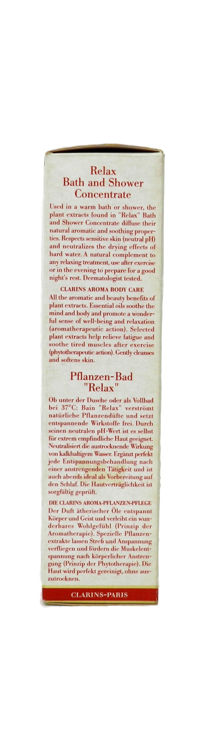 Clarins Relax Bath & Shower Concentrate 6.8 Ounce