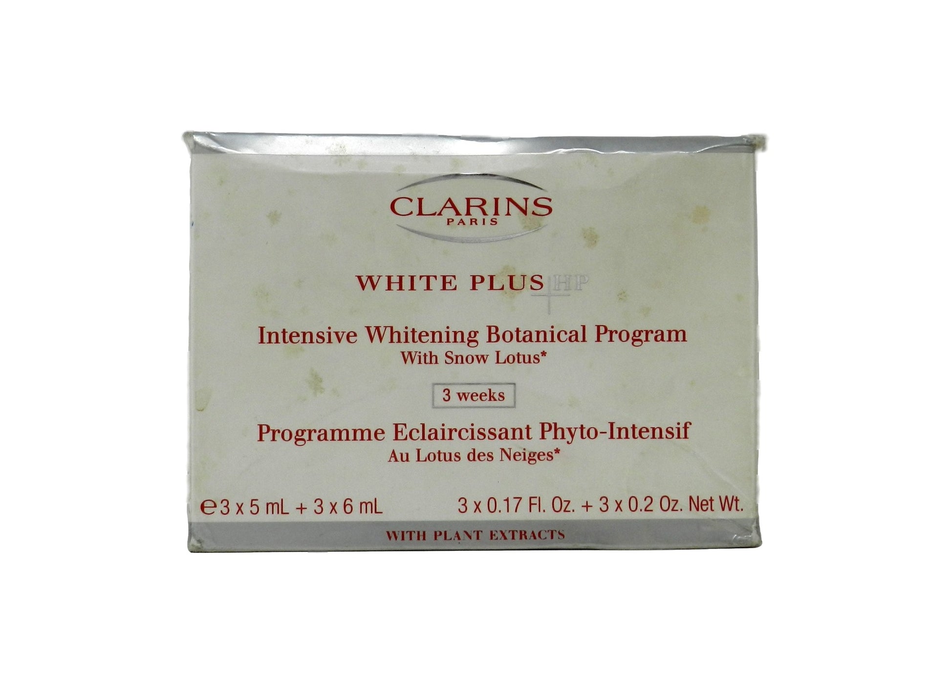 Clarins White Plus HP Intensive Whitening Botanical Program 1.06 oz