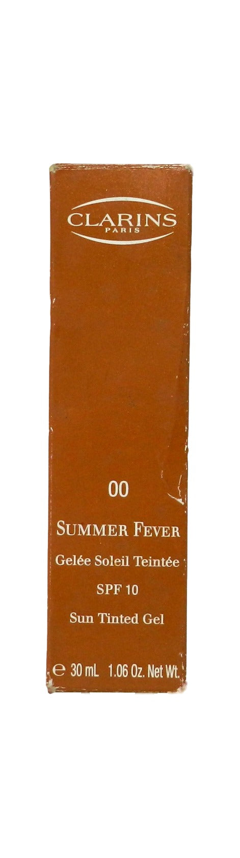 Clarins Summer Fever Sun Tinted Gel SPF 10, 00 Caramel Sun 1.06 Ounces