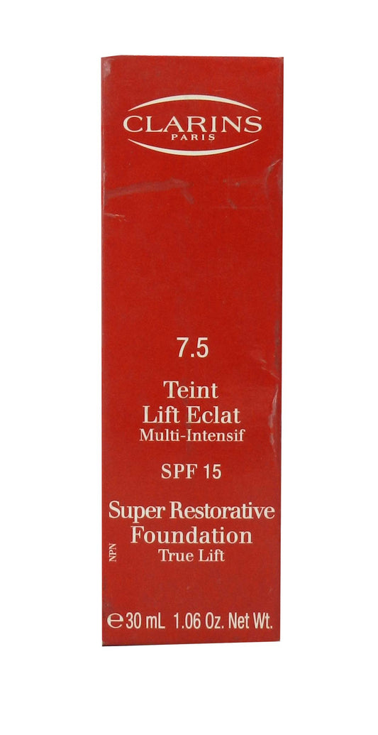 Clarins Super Restorative Foundation 7.5 Vanilla Beige 1.06 Ounce